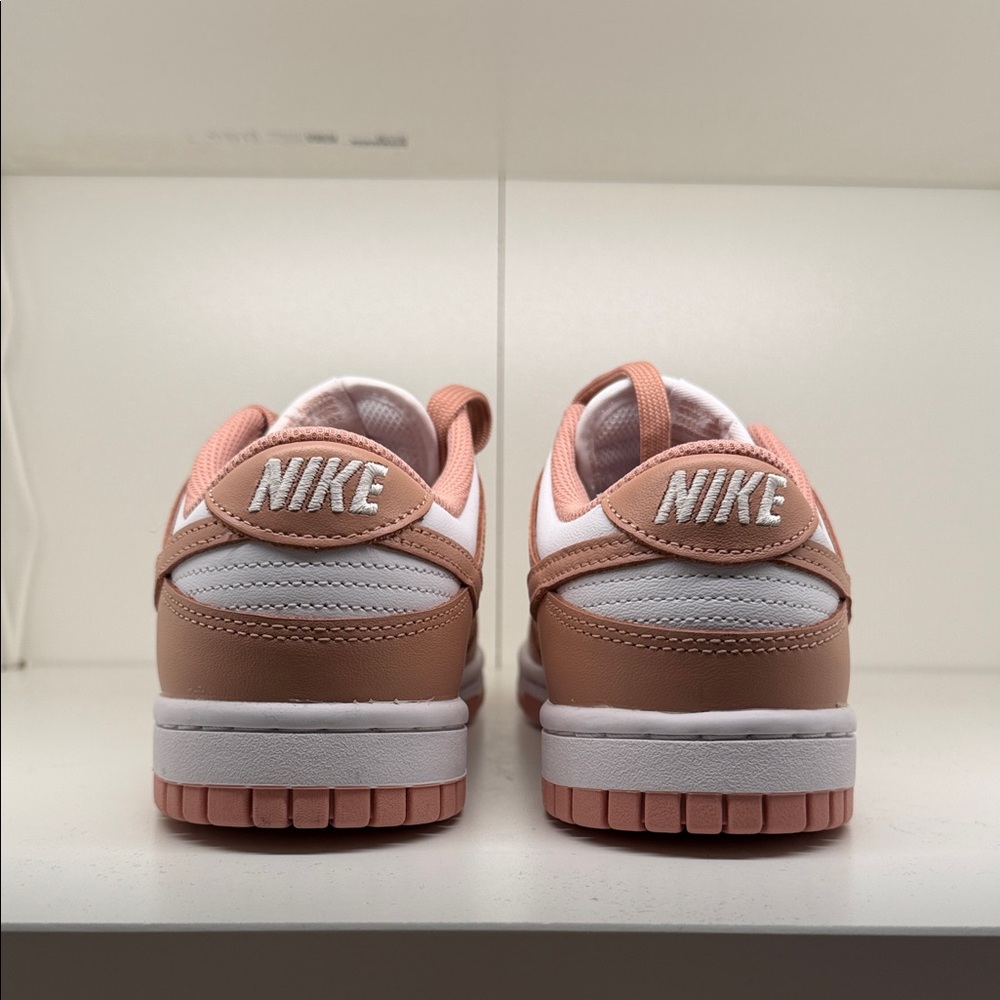 Nike Women's Sneakers in Pink and White - Picture 3 of 4